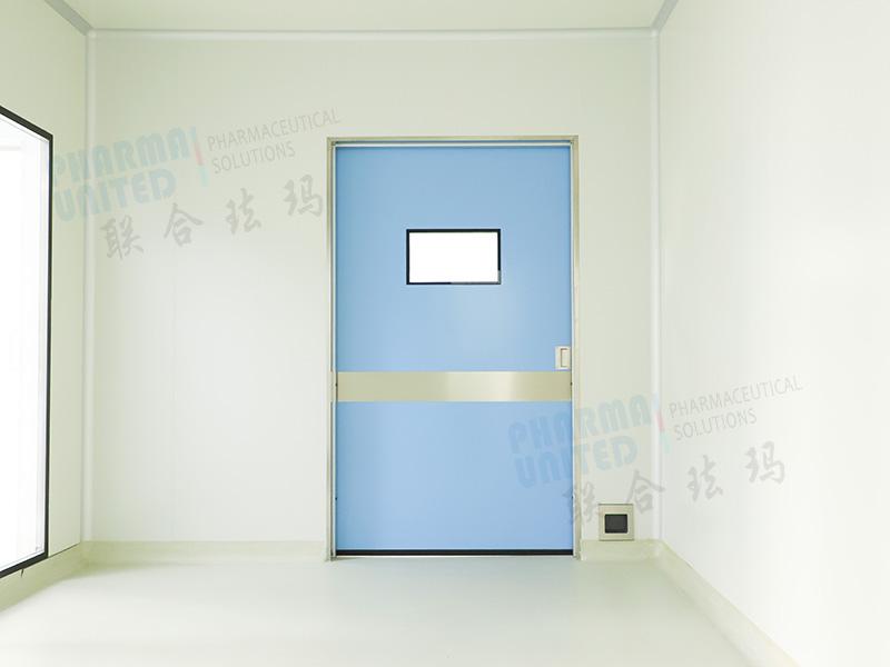 Automatic Modular cleanroom sliding door